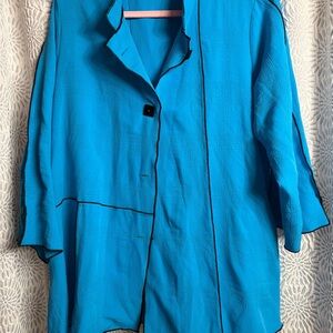 Ali Miles Blue Women's Top